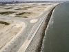 A view of a completed section of the Eko Atlantic Promenade atop The Great Wall of Lagos