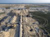 Road building and drainage installation underway just north of the Southern Boulevard