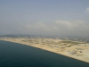 Phase 1 & 2 of Eko Atlantic (Left) as seen from the air