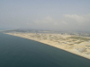 Phase 1 & 2 of Eko Atlantic (Left) as seen from the air