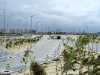 Completed roads and landscaping in Eko Atlantic