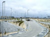 Completed roads and landscaping in Eko Atlantic