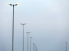Street Lights turned on in Eko Atlantic