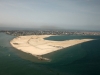 Aerial April 2012 land reclaimed from the sea