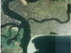 Land reclamation view from space, January 2011