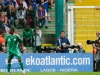 Nigeria's football team plays France, June 2009