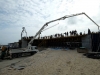 Bridge casting crew before the concrete trucks arrive.