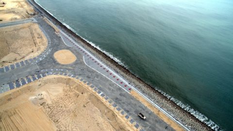 Eko Atlantic waterfront promenade