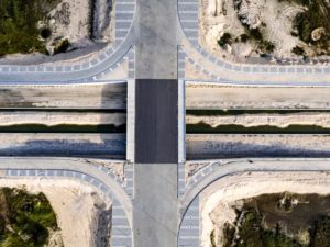 ENTRANCES AND EXITS TO CANALS COMPLETED
