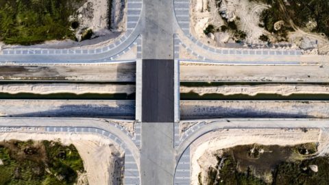 ENTRANCES AND EXITS TO CANALS COMPLETED