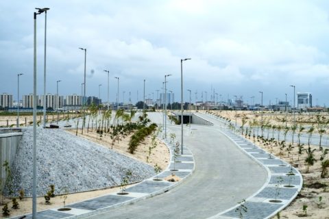 LANDSCAPING ON ROADS ADJACENT TO EKO ENERGY ESTATE