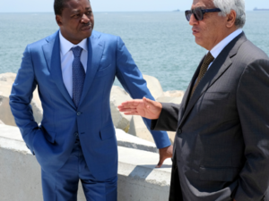 Togolese President commends Eko Atlantic City on its solution to coastal erosion