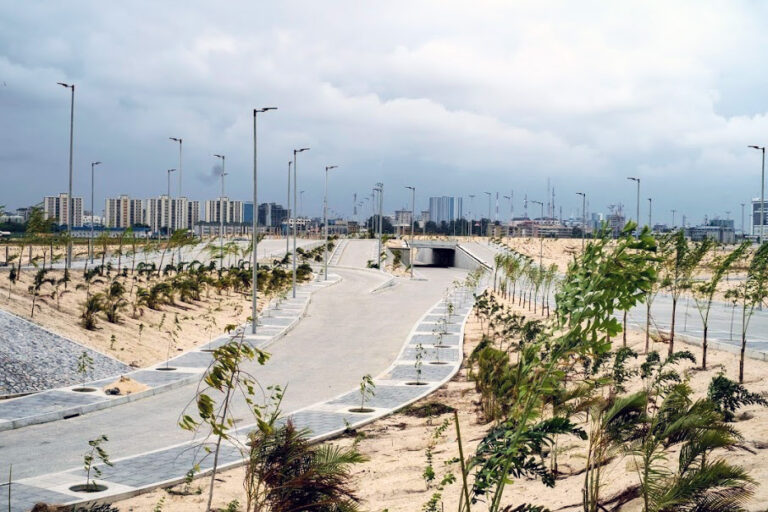 A-view-of-the-road-network-and-foliage-in-Eko-Atlantic-City